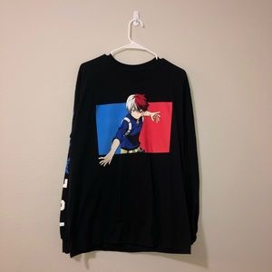 My Hero Academia Todoroki Long Sleeve shirt